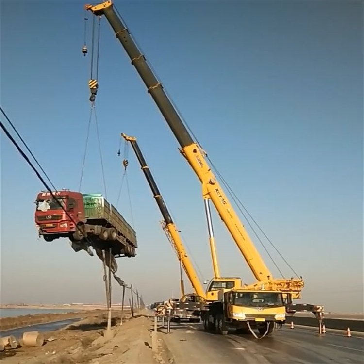 老新镇吊车怎么吊货车